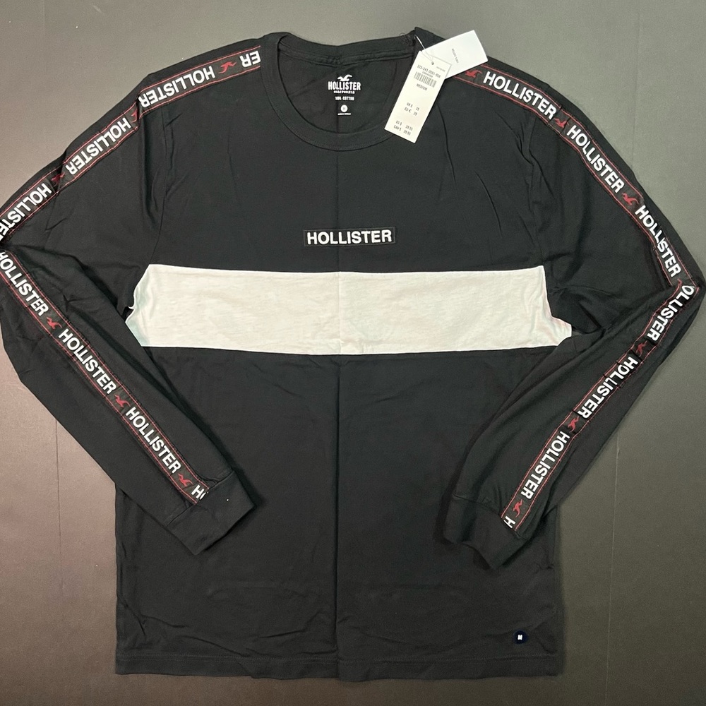 Long Sleeve Embroidered Graphic Tee